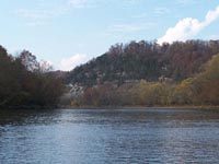 Cumberland River in the Fall